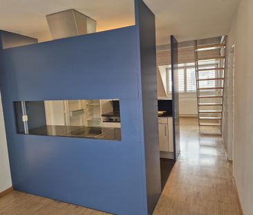 Moderne 3,5-Zimmer-Maisonette-Whg (113m²) mit Wintergarten in Aesch - Foto 4