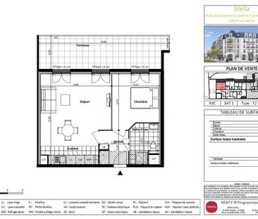 location Appartement T2 DE 45.5m² À VILLIERS SUR MARNE - Photo 6