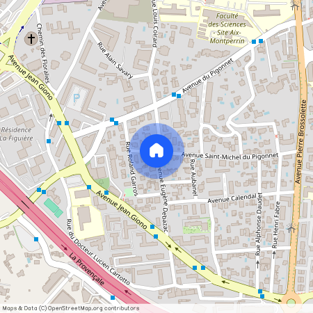 Rue Eugène Debazac, Aix-En-Provence