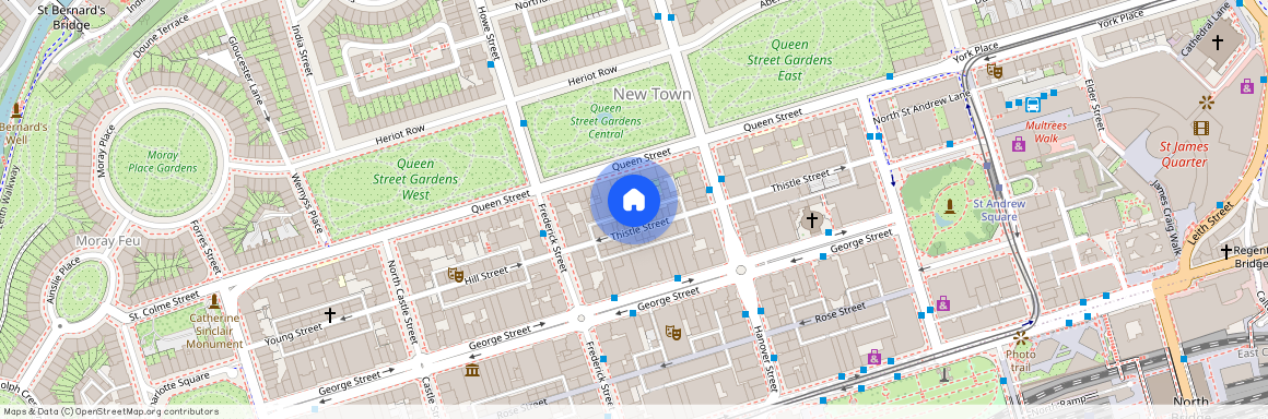 Thistle Street Lane North West, Central, Edinburgh, EH2