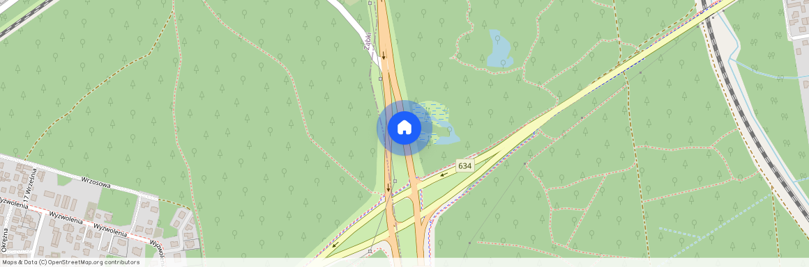 ul. Józefa Piłsudskiego, Ząbki, wołomiński, mazowieckie