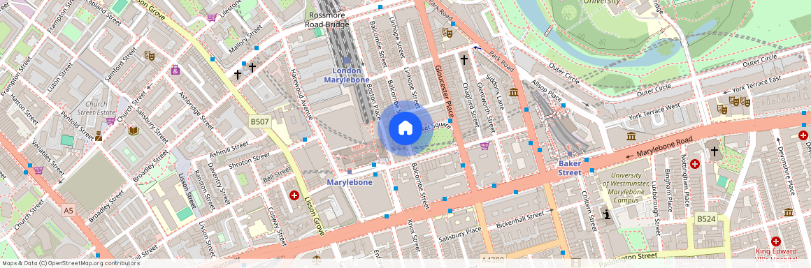 Balcombe Street, Marylebone, London, NW1