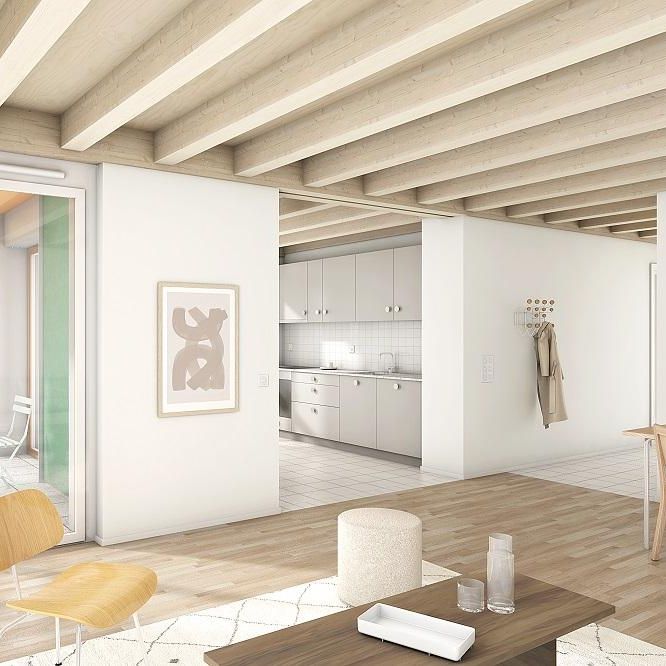 1B-203 - Spacieux 2,5 pièces avec terrasse privative et balcon - Foto 1