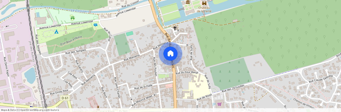 32 Rue Général Leclerc, La Ferté-Saint-Aubin France