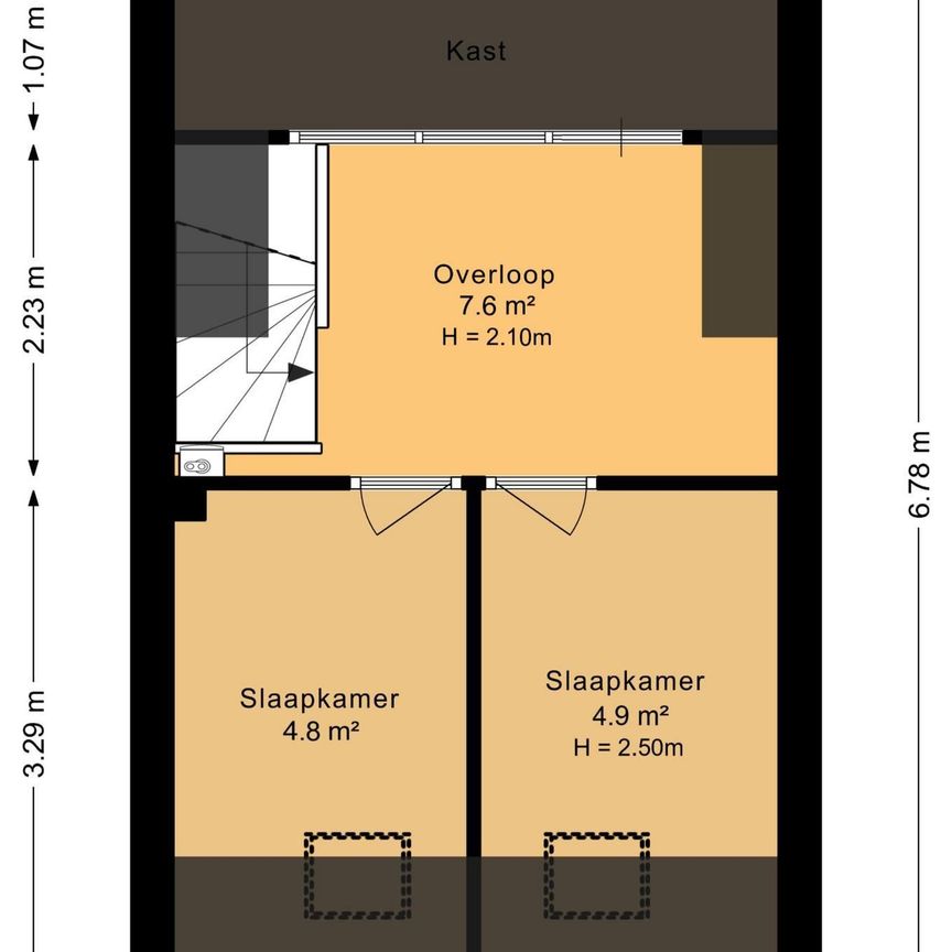 Huis te huur: Klaverstraat 55 3572 VC Utrecht - Foto 1
