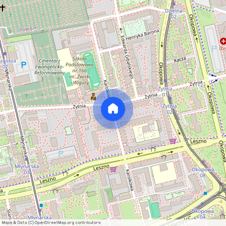 ul. Karolkowa, Młynów, Wola, Warszawa, mazowieckie