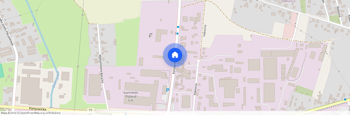 ul. Konstantynowska, Pabianice, pabianicki, łódzkie