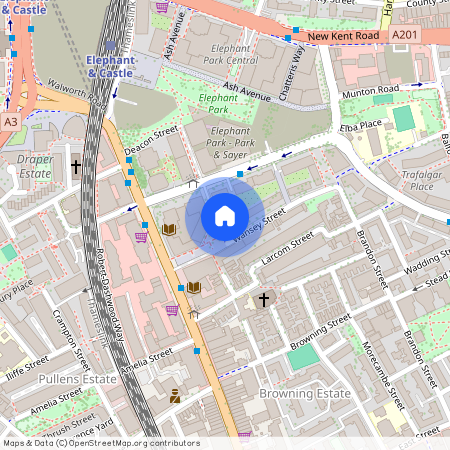 Wansey Street, Elephant and Castle, SE17