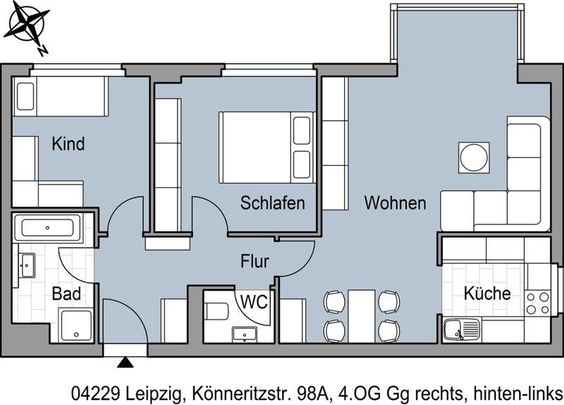 Preisgünstige und zugleich praktische 3-Zi.-Wohnung - Foto 1