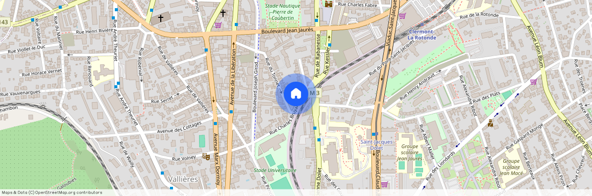 2, rue Charles Bruyant, 63000, Clermont Ferrand