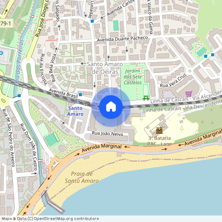 Rua Gonçalo Mendes da Maia, Oeiras, Portugal, Oeiras e São Julião da Barra, Lisbon 2780-323