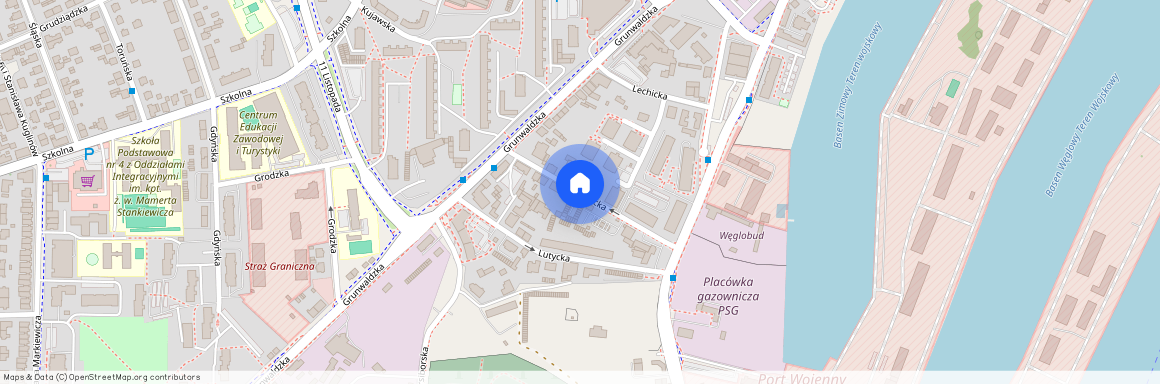 ul. Łużycka, Świnoujście, zachodniopomorskie