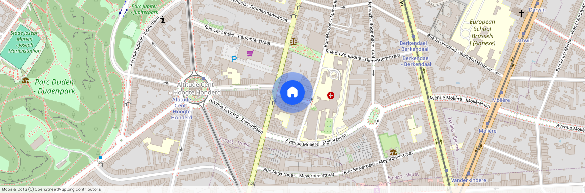 Rue Edouard Branly1190 Forest