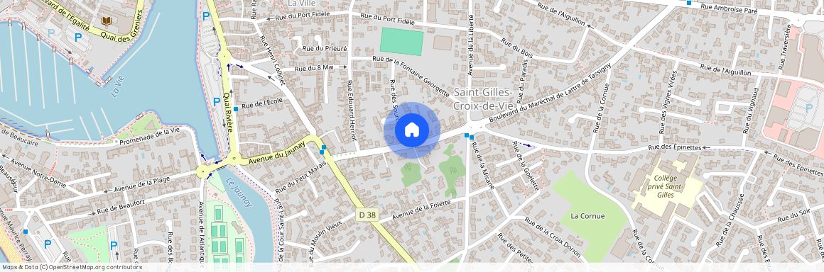 Building Boulevard du Maréchal de Lattre de Tassigny - allo-vende-vacances - 1467030, Boulevard du Maréchal de Lattre de Tassigny, Saint-Gilles-Croix-De-Vie