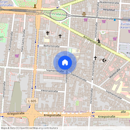 Leopoldstraße 22a, 76133, Karlsruhe Ot Innenstadt West