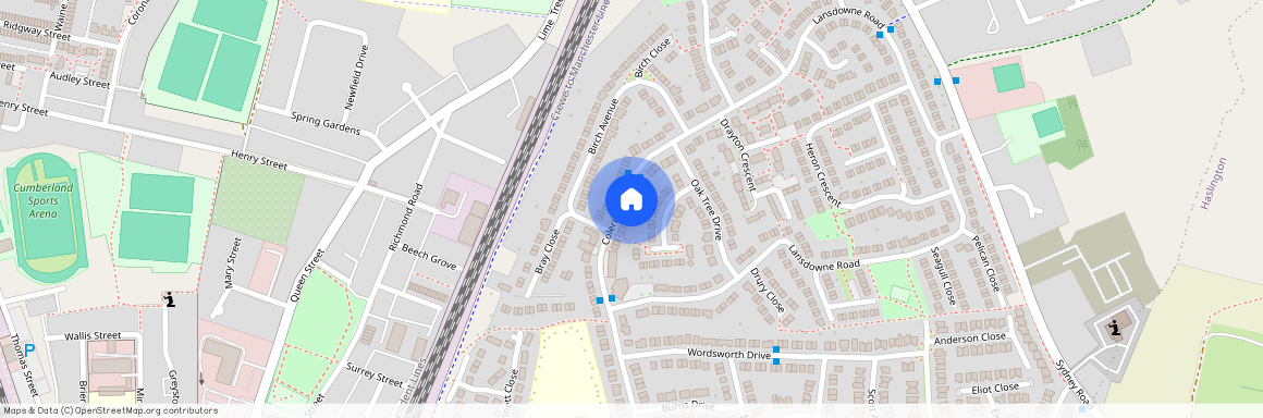 Coleridge Way, Crewe CW1