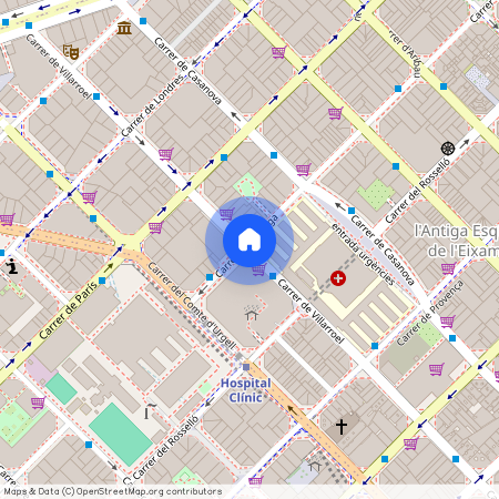 Carrer de Villarroel, Barcelona, Catalonia 08036