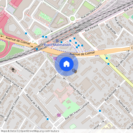 Avenue d'Alsace-Lorraine, Francja, Rueil-Malmaison