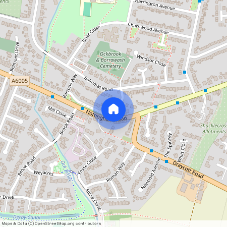 Nottingham Road, Borrowash, DE72