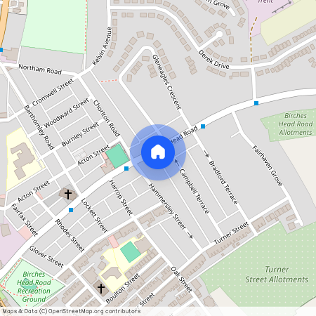 Birches Head Road, Stoke-on-Trent ST1