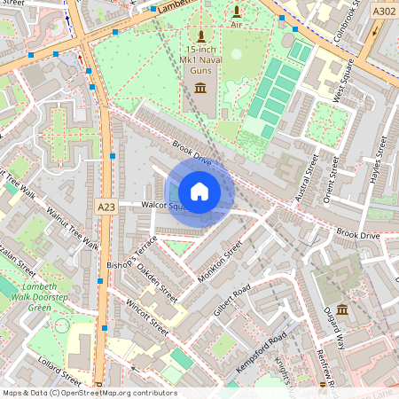 Walcot Square, London, UK, SE11