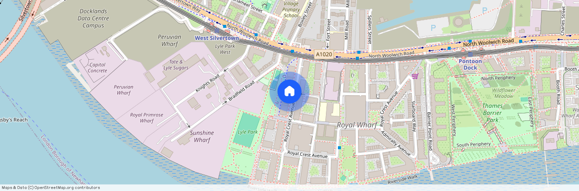 Royal Crest Avenue, Royal Wharf