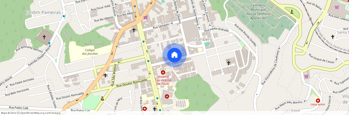 Rua Delfim Moreira, 177 - Rua do Hospital S. Vicente de Paulo - Granbery, Juiz de Fora, Minas Gerais, 36010570