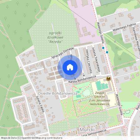 ul. Witolda Budryka, Murcki, Katowice, śląskie