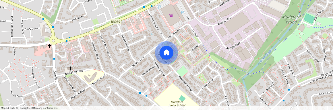 The Hawthorns, Christchurch, BH23