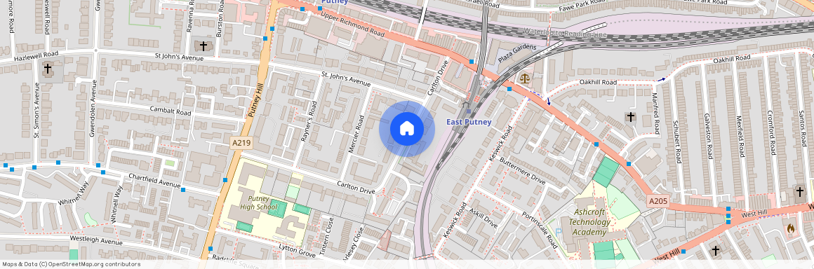 Carlton Drive, Putney, London, SW15