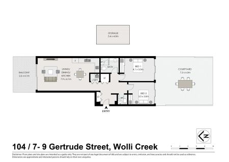 104/7-9 Gertrude Street, Wolli Creek NSW 2205 - Apartment For Rent | Domain - Photo 5