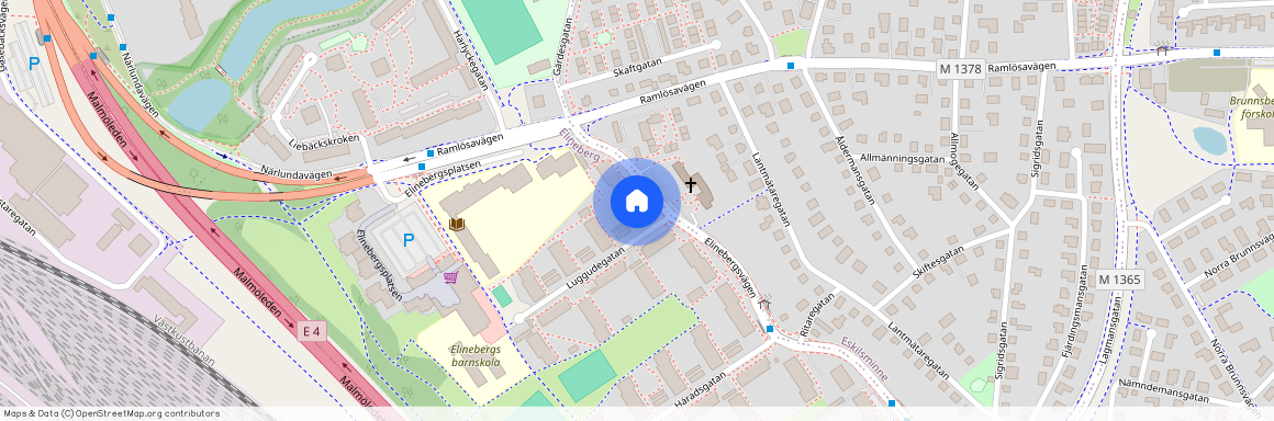 Elinebergsvägen 8, Helsingborg