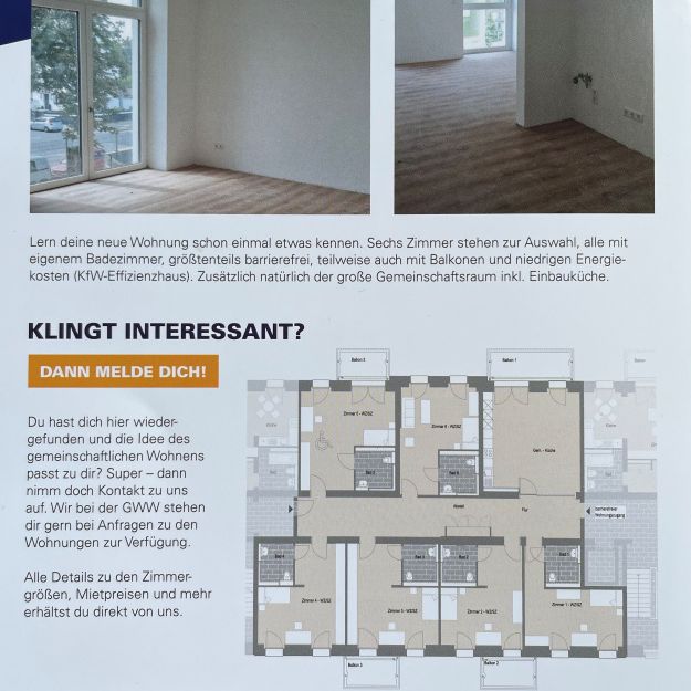 Wohnung - Wiesbadener Str. 78A, Mainz-Kastel - Foto 1