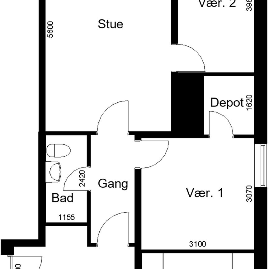 Havnegade, 27, 1. 4, Rødby, 4970 - Foto 2