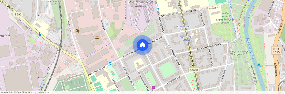 Kurt-Eisner-Str. 39WE 10, 08058 Zwickau-Pölbitz