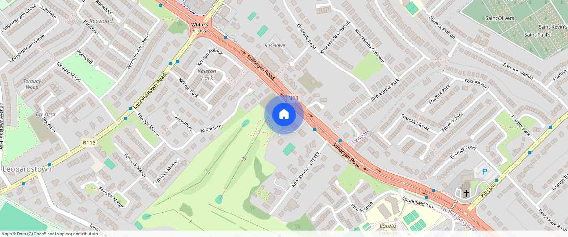 ** Fairways Park, Stillorgan Road, Dublin 18, Foxrock, Dublin 18