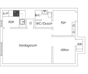 Hantverkargatan, Gävle - Foto 1