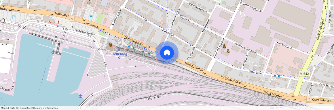 Järnvägsgatan, Trelleborg