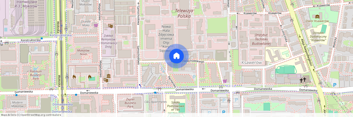 Zdziechowskiego 10, Ksawerów, Mokotów, Warszawa, mazowieckie