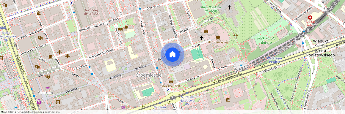 ul. Foksal, Śródmieście Północne, Śródmieście, Warszawa, mazowieckie