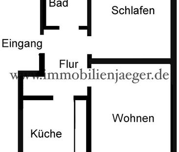 Langenhorn Nähe U-Bahnhof Ochsenzoll - Gepflegtes Wohnung mit Balko... - Foto 1