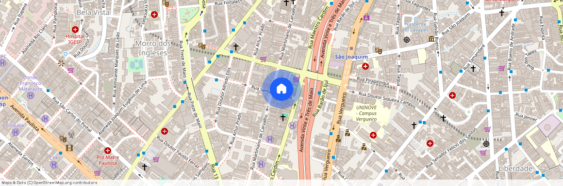 Rua Santa Madalena, 72 - Perto do hospital Paulistano - Bela Vista, São Paulo, São Paulo, 01322020