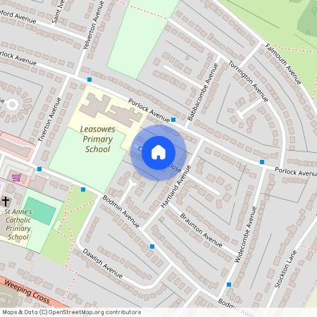 Camborne Close, Baswich, Stafford