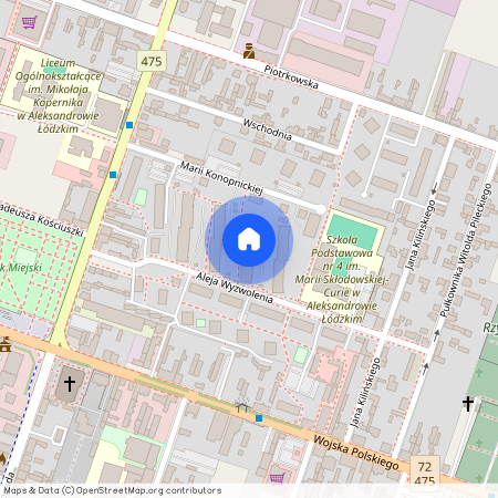 Al.Wyzwolenia, Aleksandrów Łódzki, Aleksandrów Łódzki, zgierski, łódzkie