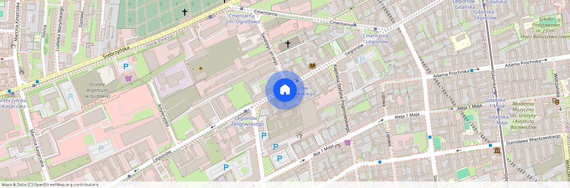 Łódź-Polesie, ul. Legionów, Łódź