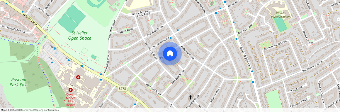 Tavistock Walk, Carshalton, SM5