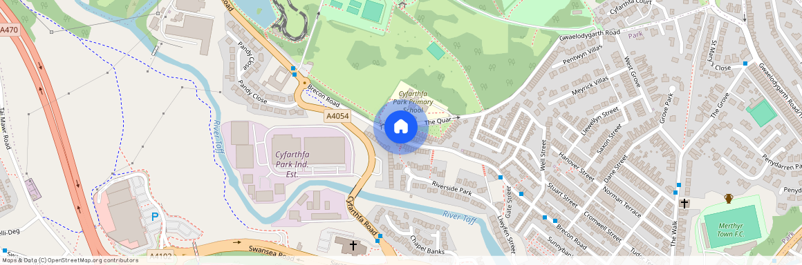 Castle Square, MERTHYR TYDFIL