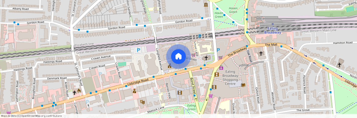 Longfield Avenue, Dickens Yard, Ealing