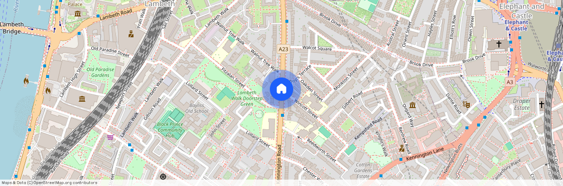 Wincott Street, Kennington, London, SE11