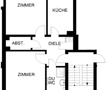 2-Zimmer Wohnung in Haspe-Quambusch - Foto 3